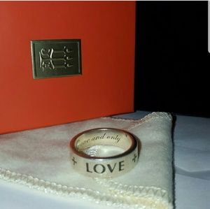 Love,faith,hope ring size 9